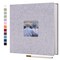 Large Photo Album Self Adhesive for 4x6 8x10 Pictures Linen Scrapbook Album DIY 40 Blank Pages with A Metallic Pen